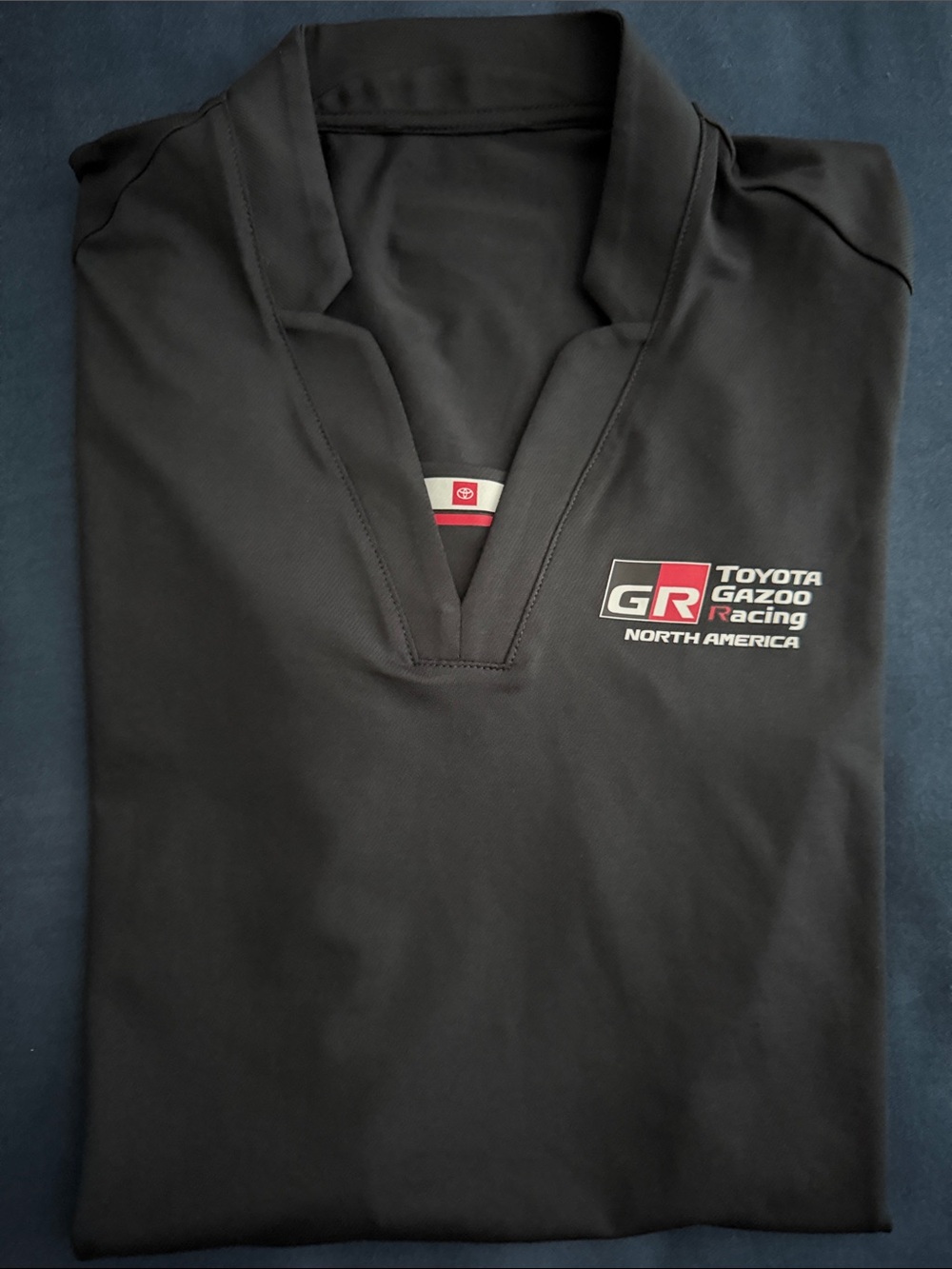 Toyota Gazoo Racing North America Black Women's Polo